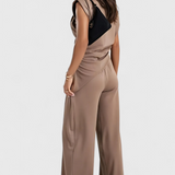 Sofia Set Asymmetric with Shoulders Drapeados