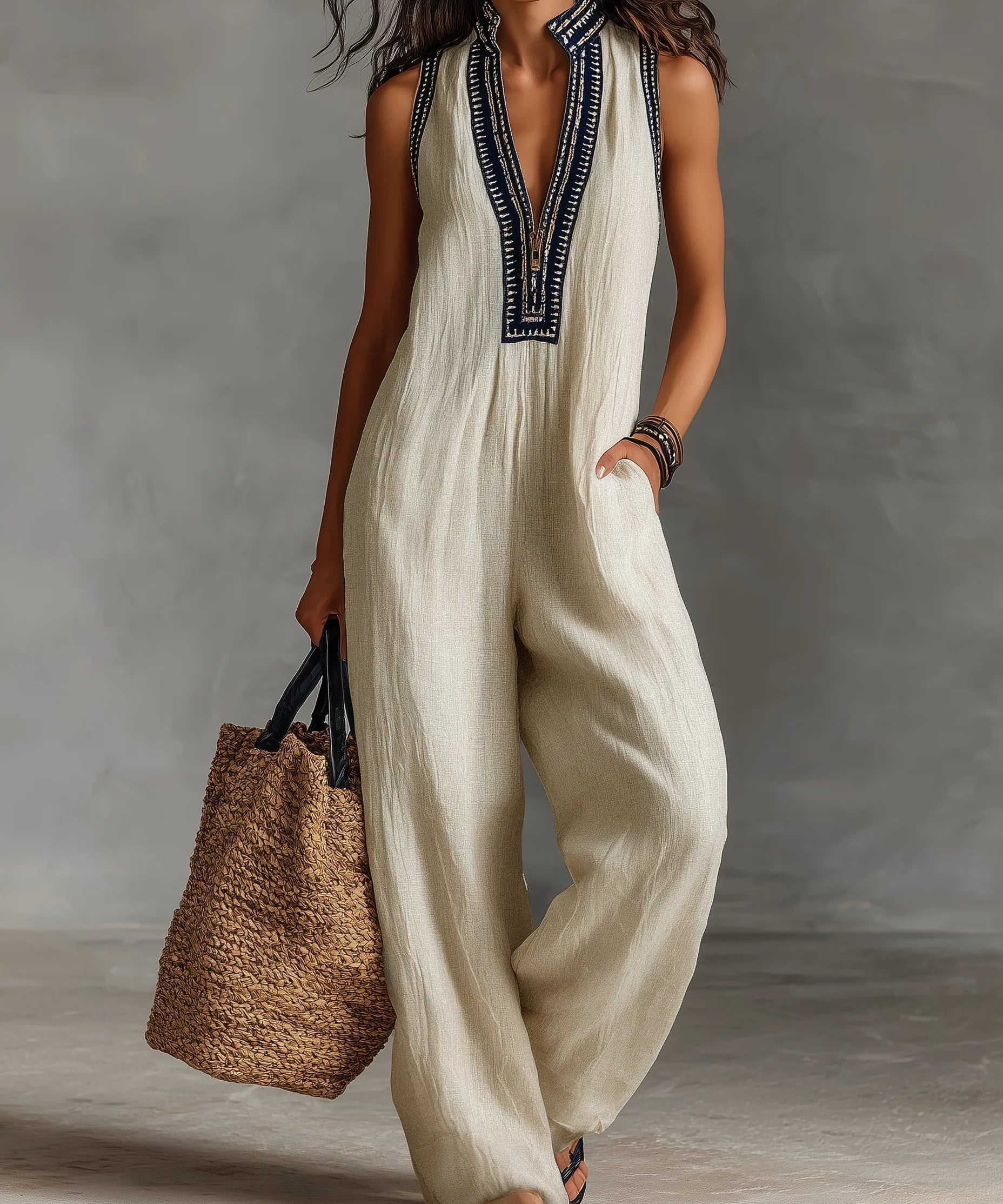 Adoración™ | Mono of High Neck Sleeveless
