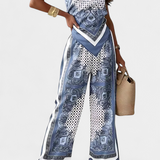 Leonie Set Paisley with Straps