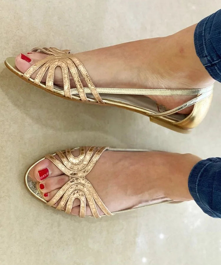 Aitana™ | sandals Planas Metalizadas