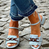 Marisol™ | sandals of Heel with Detail Frontal