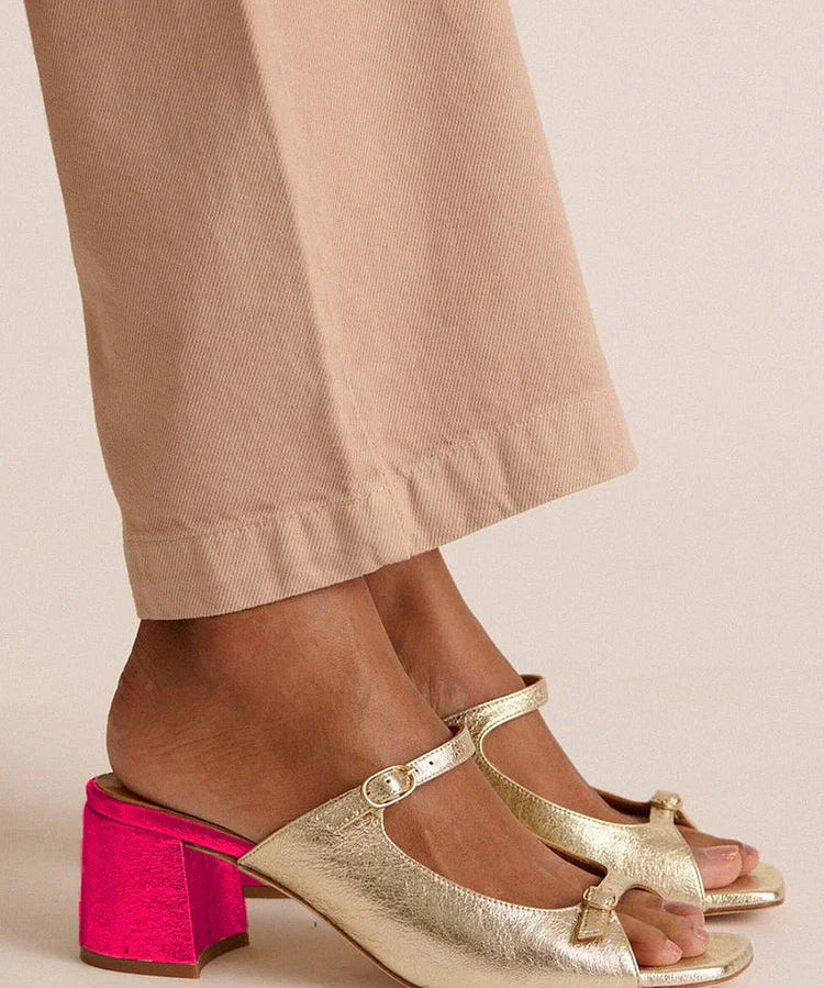 Fermina™ | sandals of Heel with Tie
