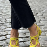 Begoña™ | sandals Planas with Detail Circular