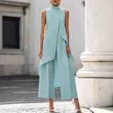 Filomena™ | Dress Midi Drapeado Asymmetric