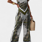 Leonie Set Paisley with Straps