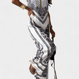 Leonie Set Paisley with Straps