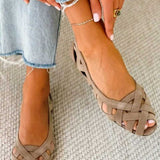 Manuela™ | Braided Flat Sandals