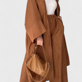 Caspian Relaxed Set of two-piece with Kimono Long
