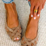 Manuela™ | Braided Flat Sandals