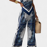Leonie Set Paisley with Straps