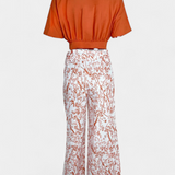 Olivia Boho Set of V-Neck and wide-leg