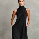 Edelmira™ | Dress Long of High Neck