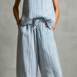OlallaTM | Set Palazzo of Stripes