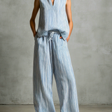 OlallaTM | Set Palazzo of Stripes