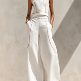 MargaritaTM | Set Sleeveless with Trousers Wide
