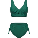 Balbina™ | Bikini with front twist detail and removable cups
