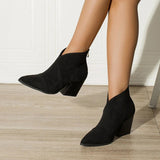 Hortensia™ | Botín Puntiagudo of Suede with Heel Comfortable
