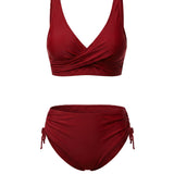 Balbina™ | Bikini with front twist detail and removable cups
