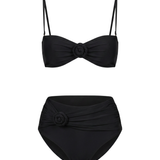 AureaTM | Bikini of High-Rise with Floral 3D aplicadas