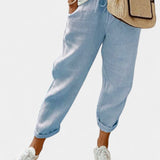 Alba Trousers Straight-Leg Breathable