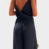 Donatila Mono of Cotton Lavado with Slits side panels and Neckline Cruzado