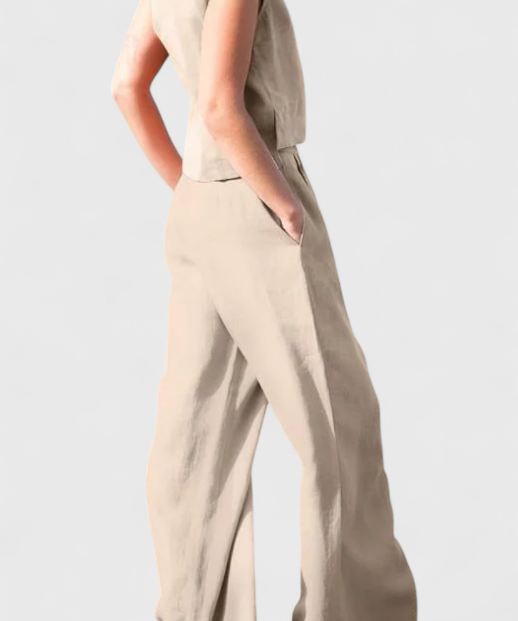 Yvanne Set Vintage Sleeveless for summer