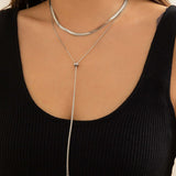 Collar Choker of Chain Metallic
