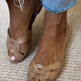 Amparo™ | sandals Planas Trenzadas
