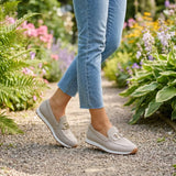 Sinforosa™ | Mocasín Deportivo with Buckle Dorada