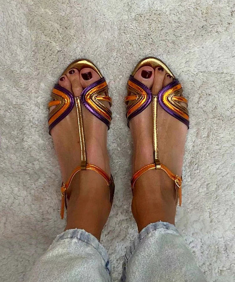 Pastora™ | sandals Planas Multicolor