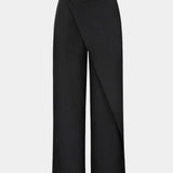 Oaklyn Trousers Rectos with Drapado Modern