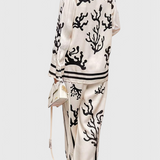Nazaret Set Wide-Leg Printed Artistic