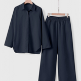 Skye Two-Piece Set in Linen and Cotton with Silhouette Relaxed