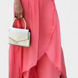Maravilla Set Flowy of two-piece with Top Loose and Skirt Asymmetric