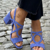 Begoña™ | sandals Planas with Detail Circular