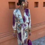 ValeriaTM | Dress Satinado Wrap