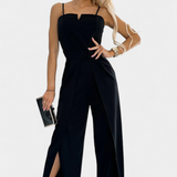 Prescillia Mono with Straps of Espagueti and Pierna with Slit