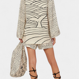 Amalia Set Shirt Print with Short Stretch