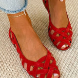 Manuela™ | Braided Flat Sandals