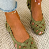 Manuela™ | Braided Flat Sandals