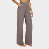 Calista™ | Trousers of women Wide-Leg color brown