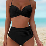 Edelmira™ | Bikini of High-Rise with crossed top