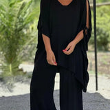 Úrsula™ | Set Túnica Ombros Abertos and Trousers