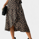 Camila Skirt Wrap Boho Printed Asymmetric