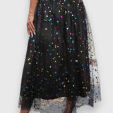 Claire Skirt Polka-Dot Colorida
