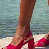 Encarnación™ | sandals of Heel of Bloque