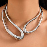 Collar Asymmetric Recortado