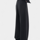 Oaklyn Trousers Rectos with Drapado Modern