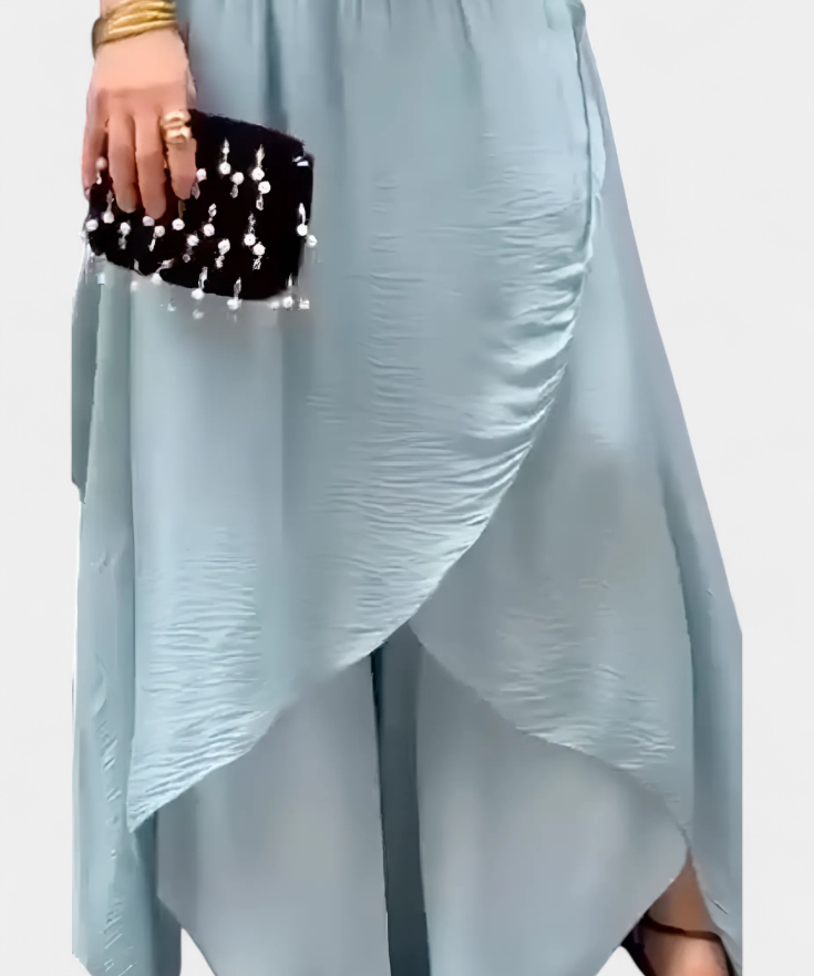 Maravilla Set Flowy of two-piece with Top Holgado and Skirt Asymmetric