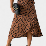 Camila Skirt Wrap Boho Printed Asymmetric